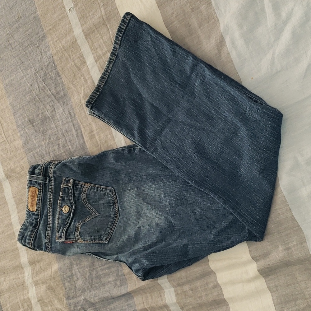 Levi's Women's 528 Curvy Boot Cut Blue Jeans Size 12M